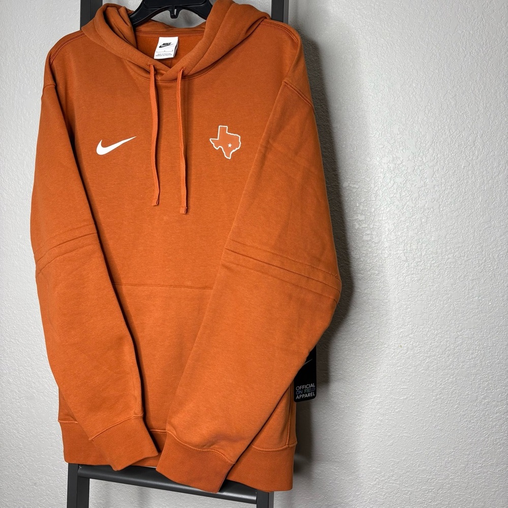 Rare New! Nike Men's Burnt Orange Hoodie